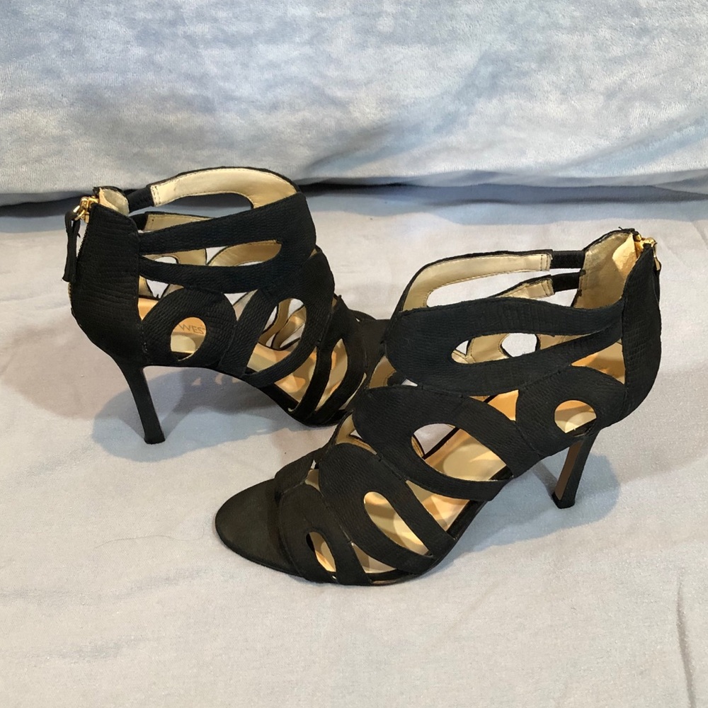 Size 10 Nine West Black Heel